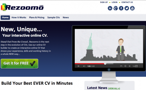 The animated web video sitting on the homepage - Vivid Photo Visual