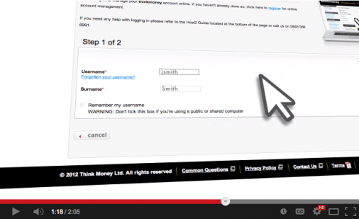 Video explaining where to enter information - Web Video by Vivid Photo Visual