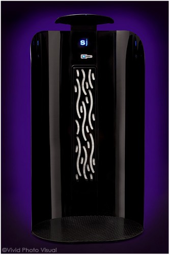 Sunjunkie Black Overspray Booth by Vivid Photo Visual