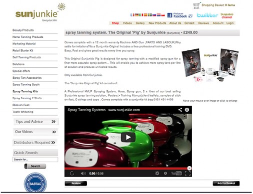 Sunjunkie Pigs Product Page
